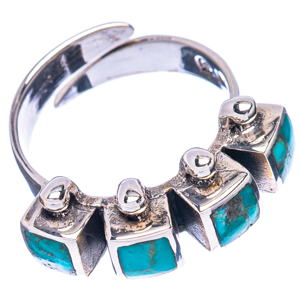 Rare Arizona Turquoise Ring Size 5.25 (925 Sterling Silver) R2290