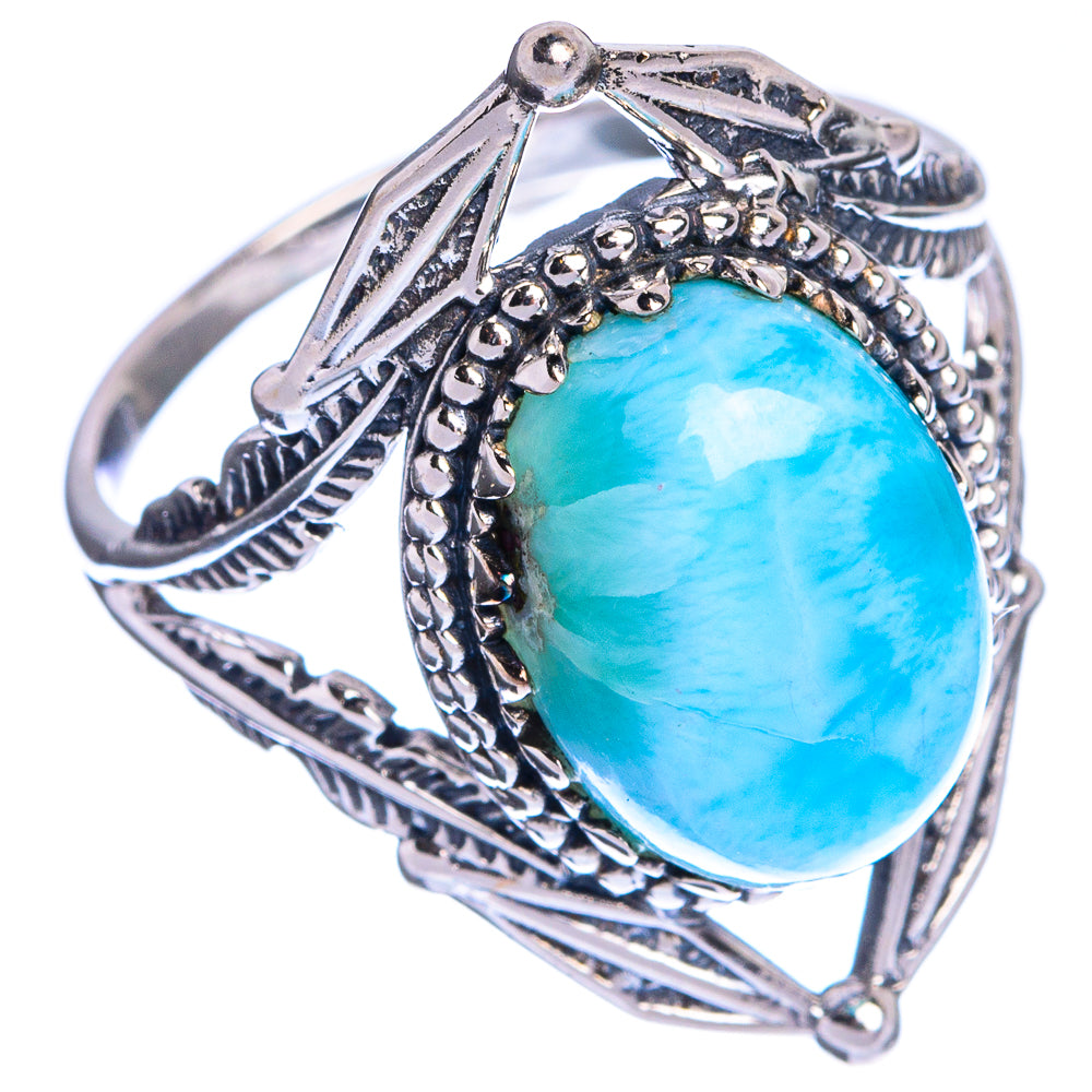 Larimar Ring Size 10 (925 Sterling Silver) R144235