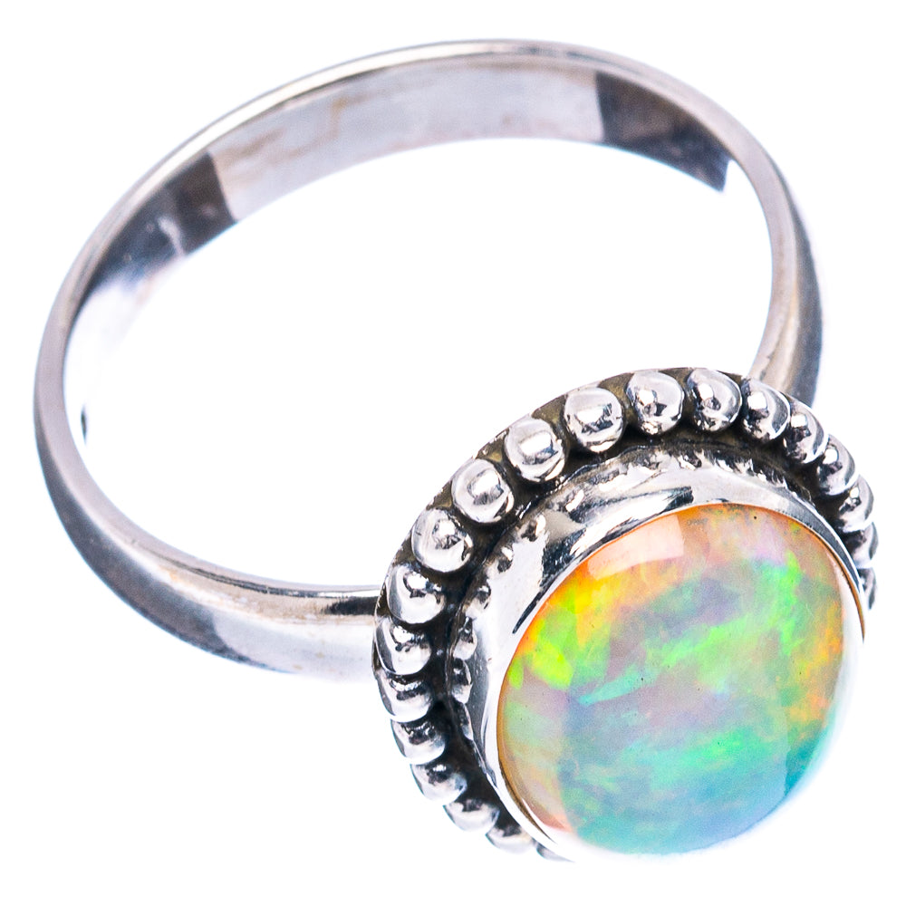 Rare AAA Ethiopian Opal Ring Size 8.25 (.925 Sterling Silver)