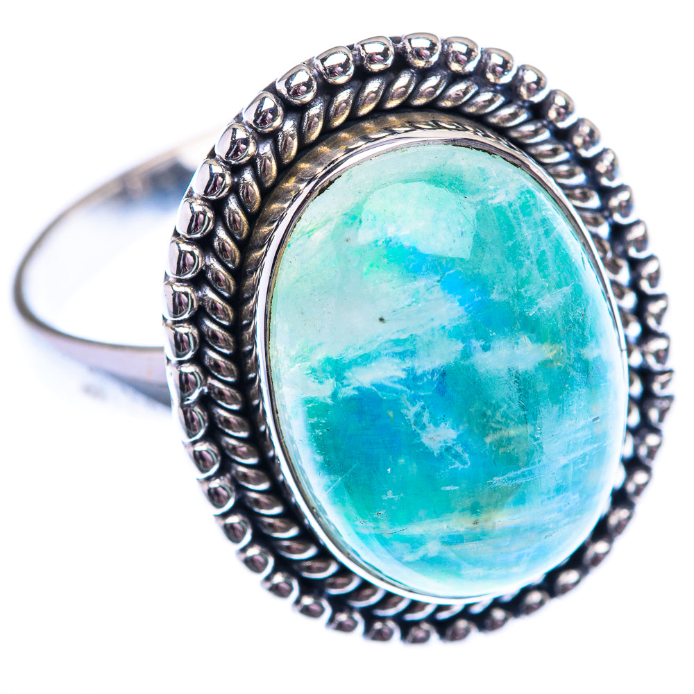 Rainbow Moonstone 925 Sterling Silver Ring Size 11.5 (925 Sterling Silver) RING140318