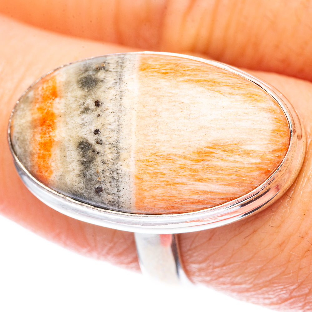 Celestobarite Ring Size 7.75 (925 Sterling Silver) R1603