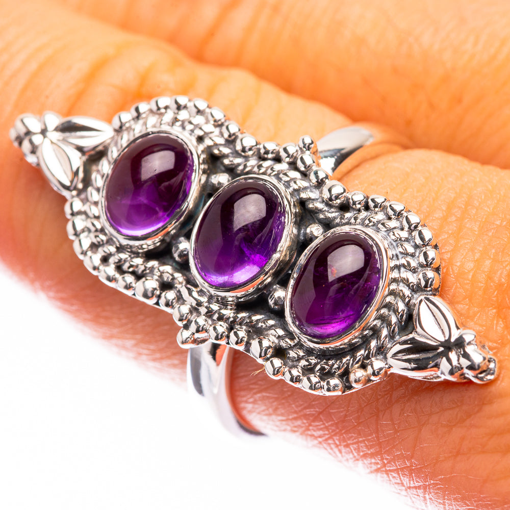 Premium Amethyst Ring Size 9 (925 Sterling Silver) R141822