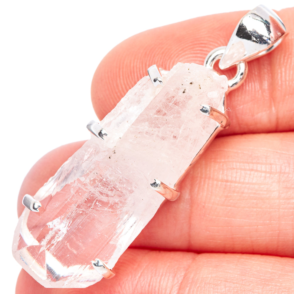 Rare Danburite Pendant 1 3/4" (925 Sterling Silver) P41552