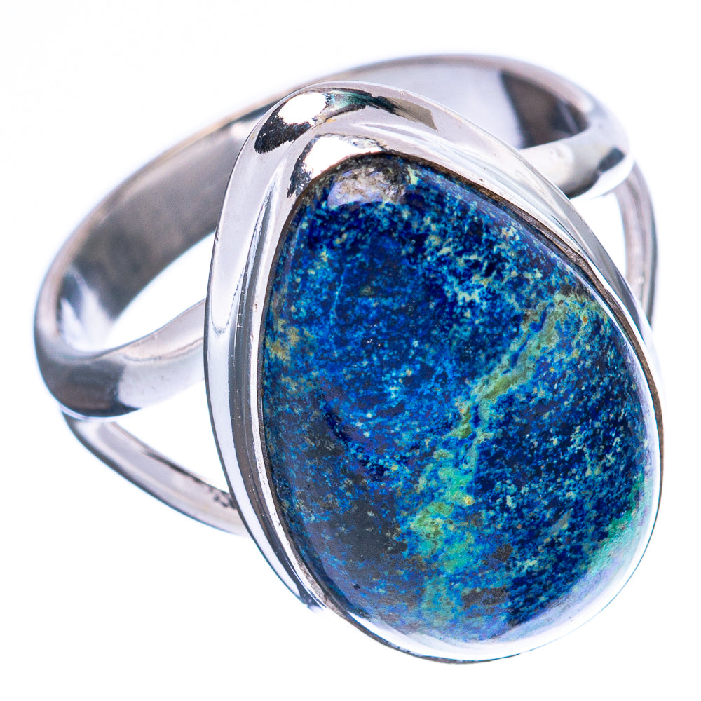 Azurite Ring Size 6.25 (925 Sterling Silver) R4121