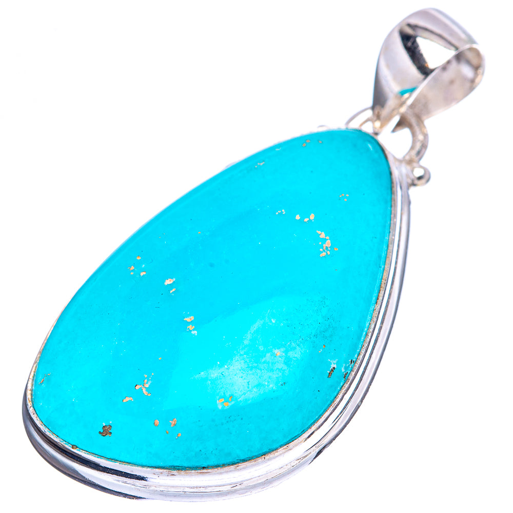 Rare Smithsonite Pendant 1 5/8" (.925 Sterling Silver)