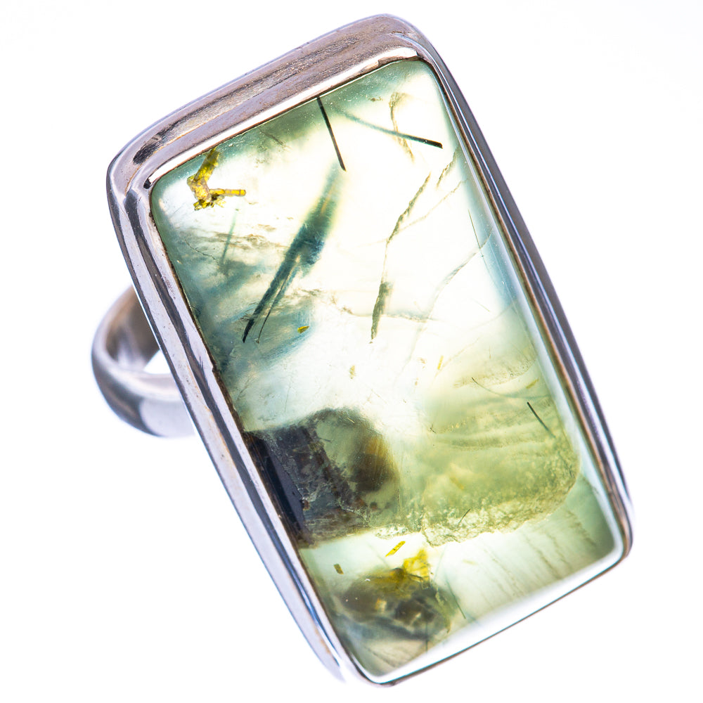 Prehnite Ring Size 6.75 (925 Sterling Silver) R1620