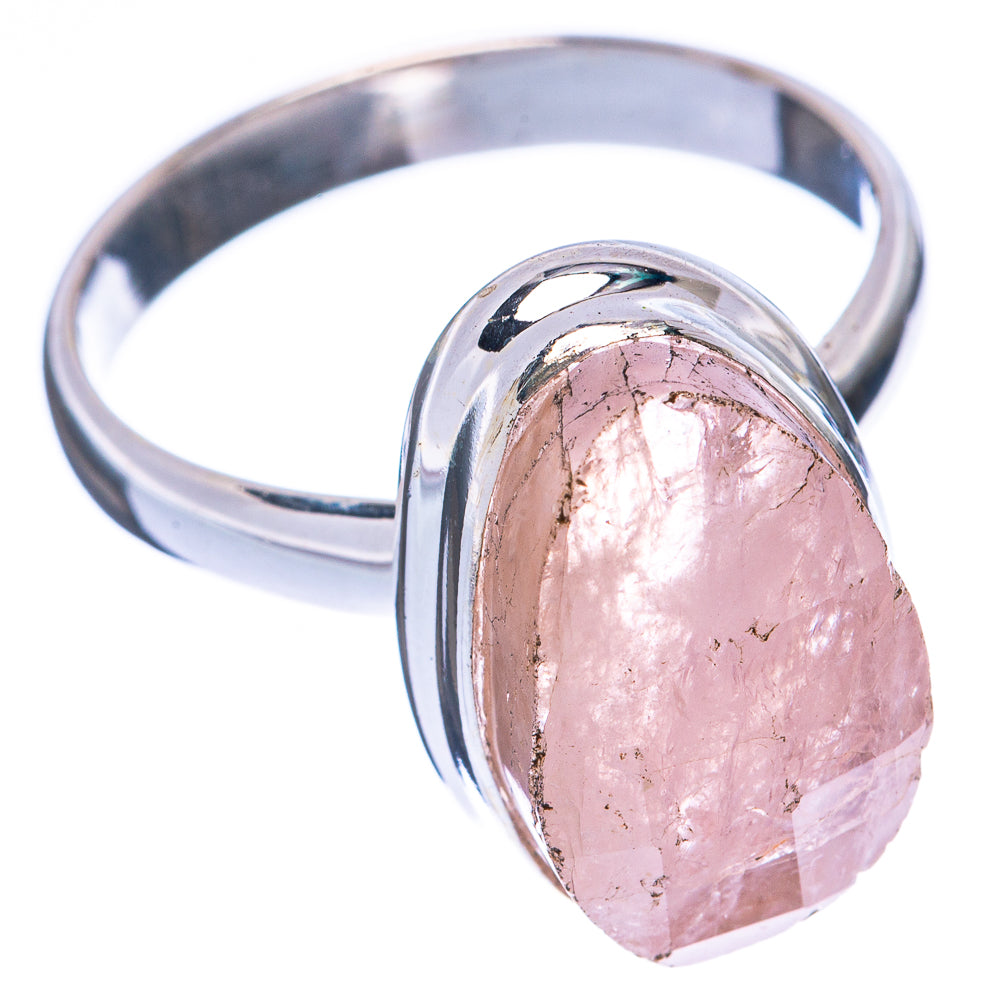 Rare Morganite Ring Size 8.75 (925 Sterling Silver) R2134