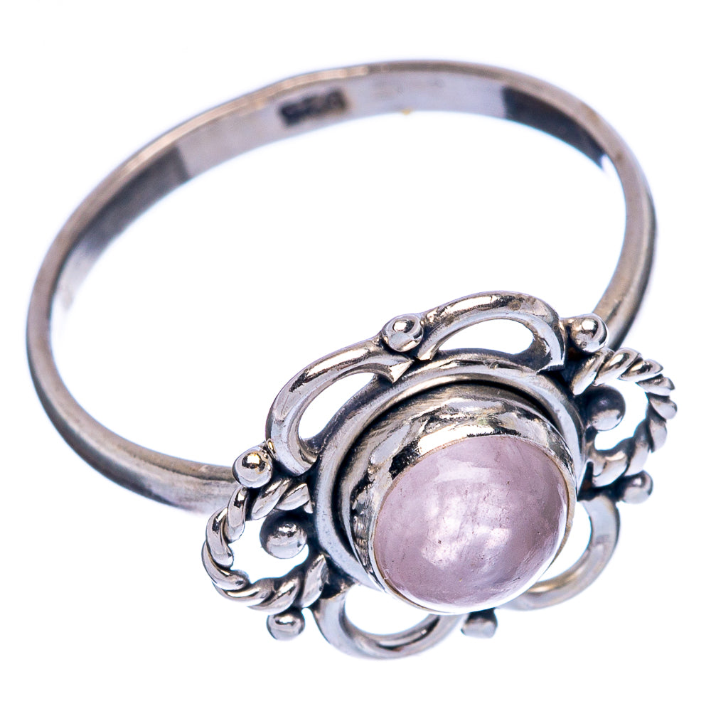 Rose Quartz Ring Size 7.25 (925 Sterling Silver) R146436