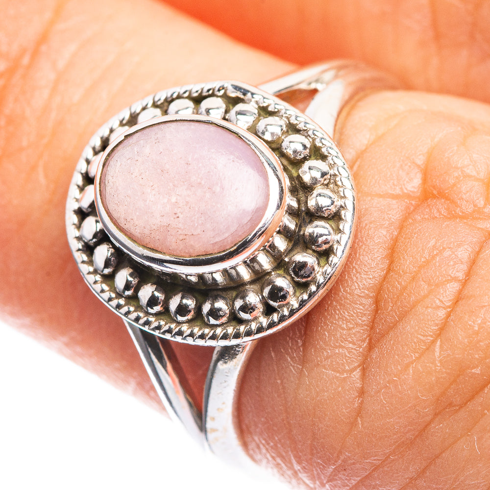 Pink Opal Dainty Ring Size 6 (925 Sterling Silver) R142547