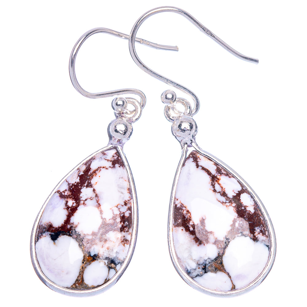 Wild Horse Jasper 925 Sterling Silver Earrings 1 1/2" Ana Co E1142