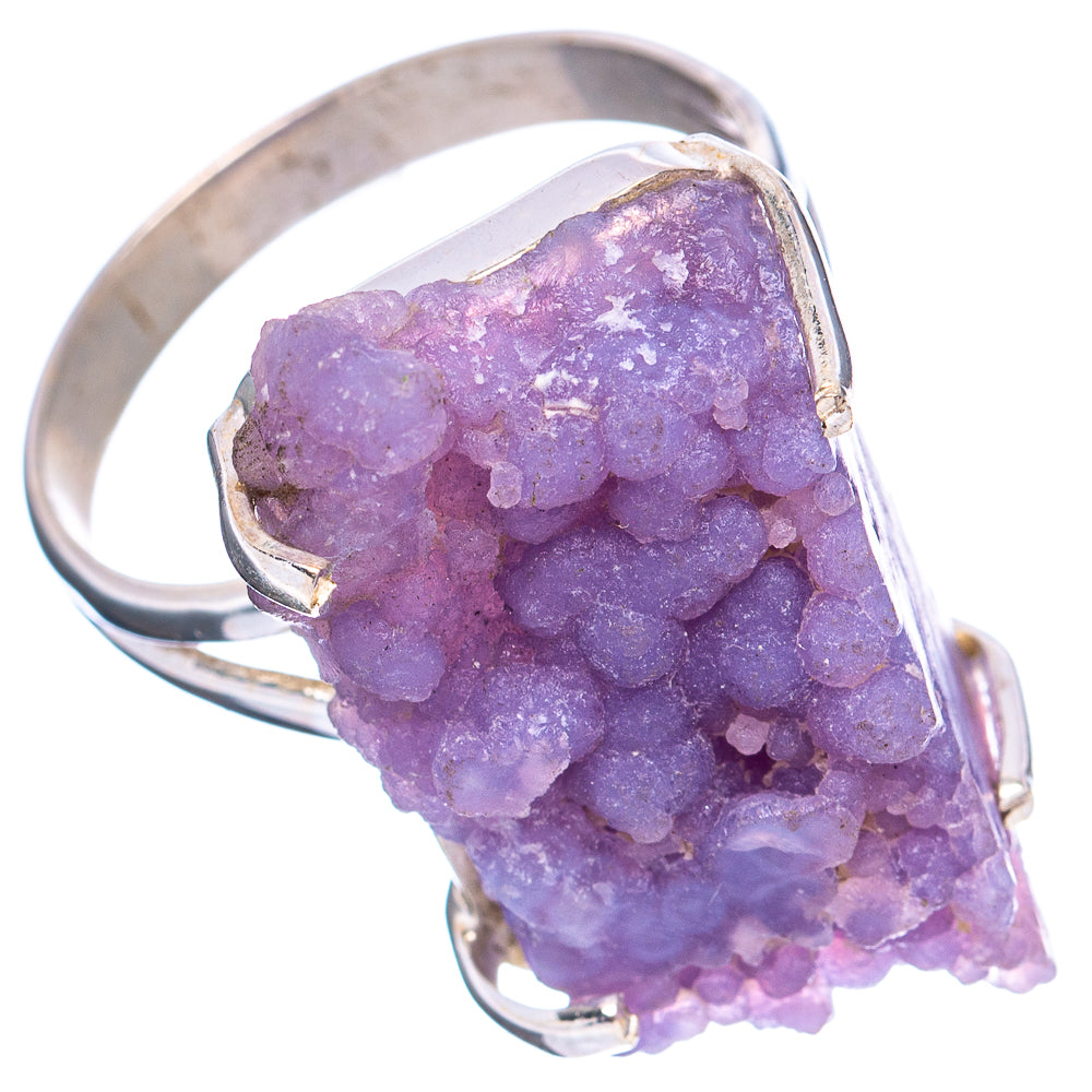 Premium Grape Agate Ring Size 11 (.925 Sterling Silver)