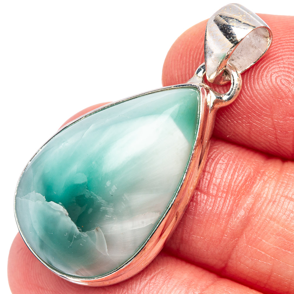 Smithsonite Pendant 1 3/8" (.925 Sterling Silver)