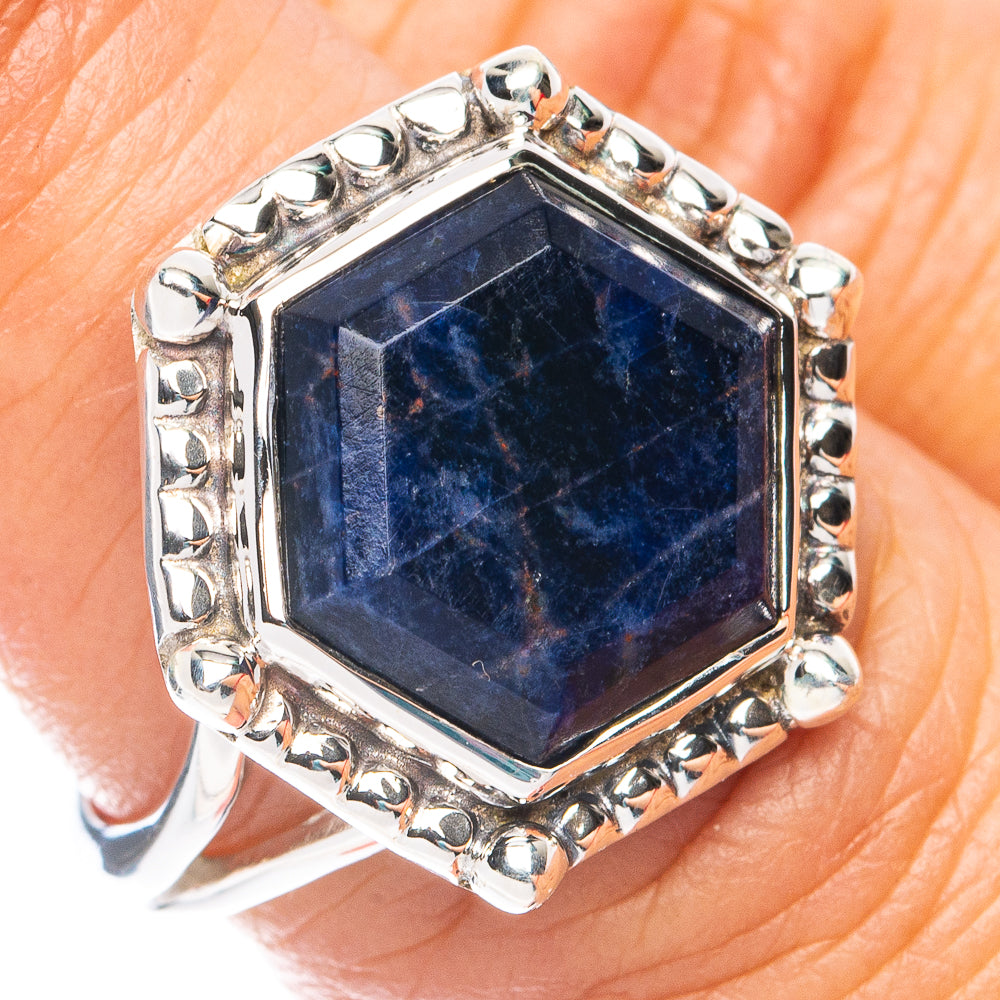Premium Sodalite Ring Size 6.5 (925 Sterling Silver) R7669