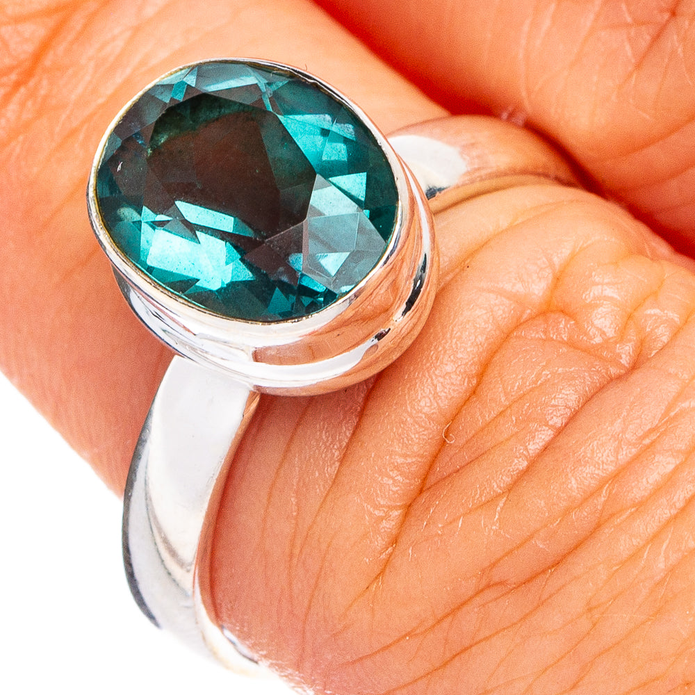 Rare Apatite Ring Size 7 (.925 Sterling Silver)