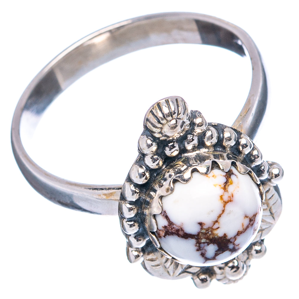Wild Horse Jasper Ring Size 7.75 (.925 Sterling Silver)