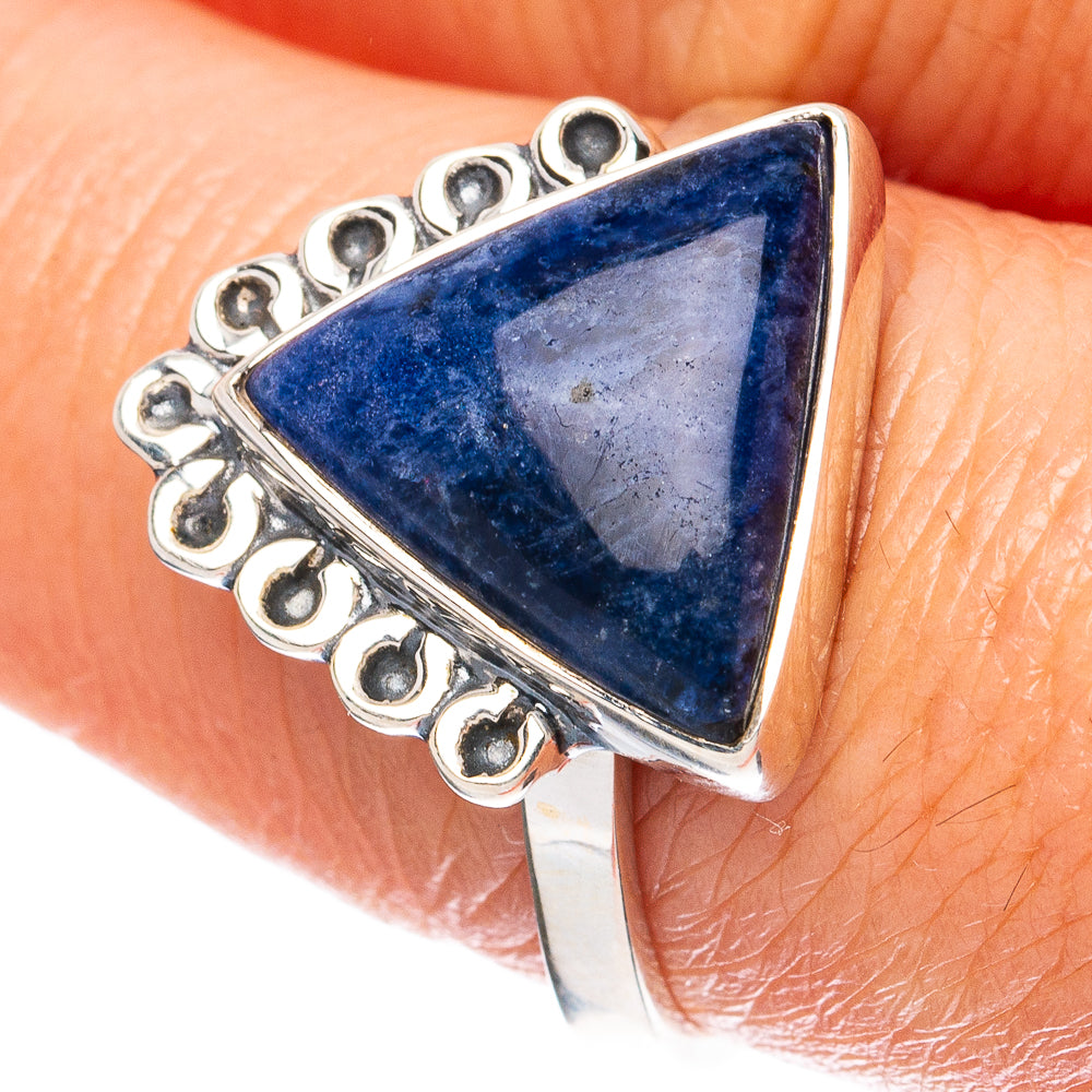 Premium Sodalite 925 Sterling Silver Ring Size 8.75 Ana Co R3610
