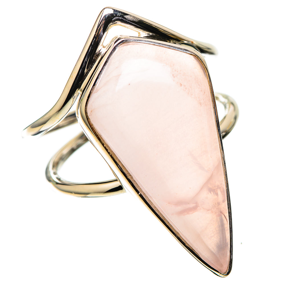 Premium Rose Quartz Ring Size 6.5 (925 Sterling Silver) RING138093