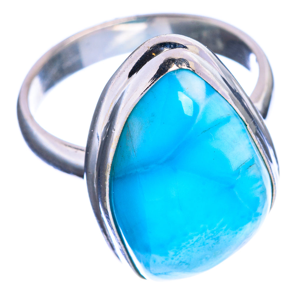 Larimar Ring Size 8 (925 Sterling Silver) R144289