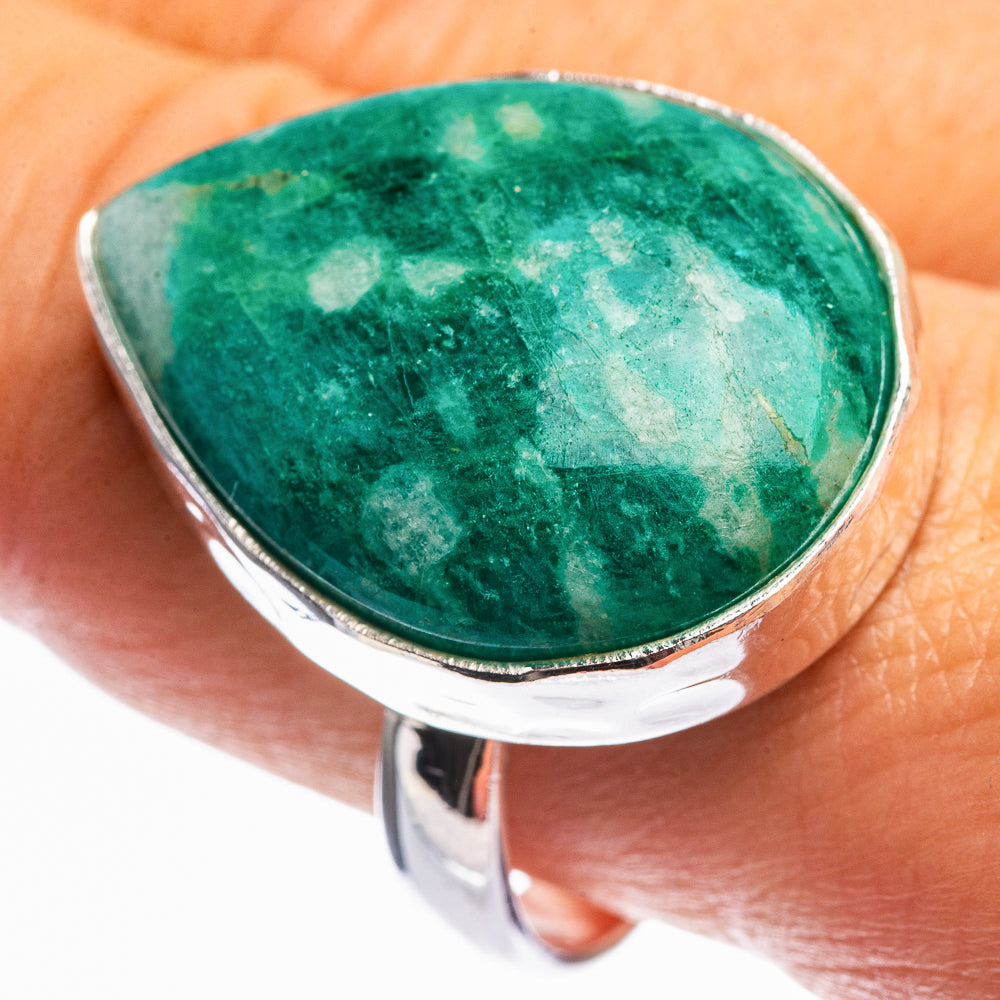 Amazonite Ring Size 10.25 (925 Sterling Silver) R142057