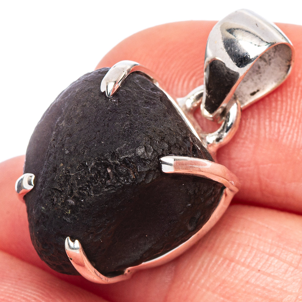 Raw Cintamani Pendant 1 1/8" (925 Sterling Silver) P41513