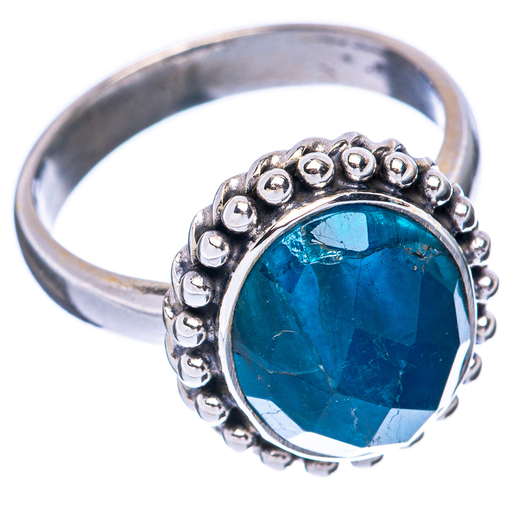 Rare Apatite Ring Size 7 (925 Sterling Silver) R2106