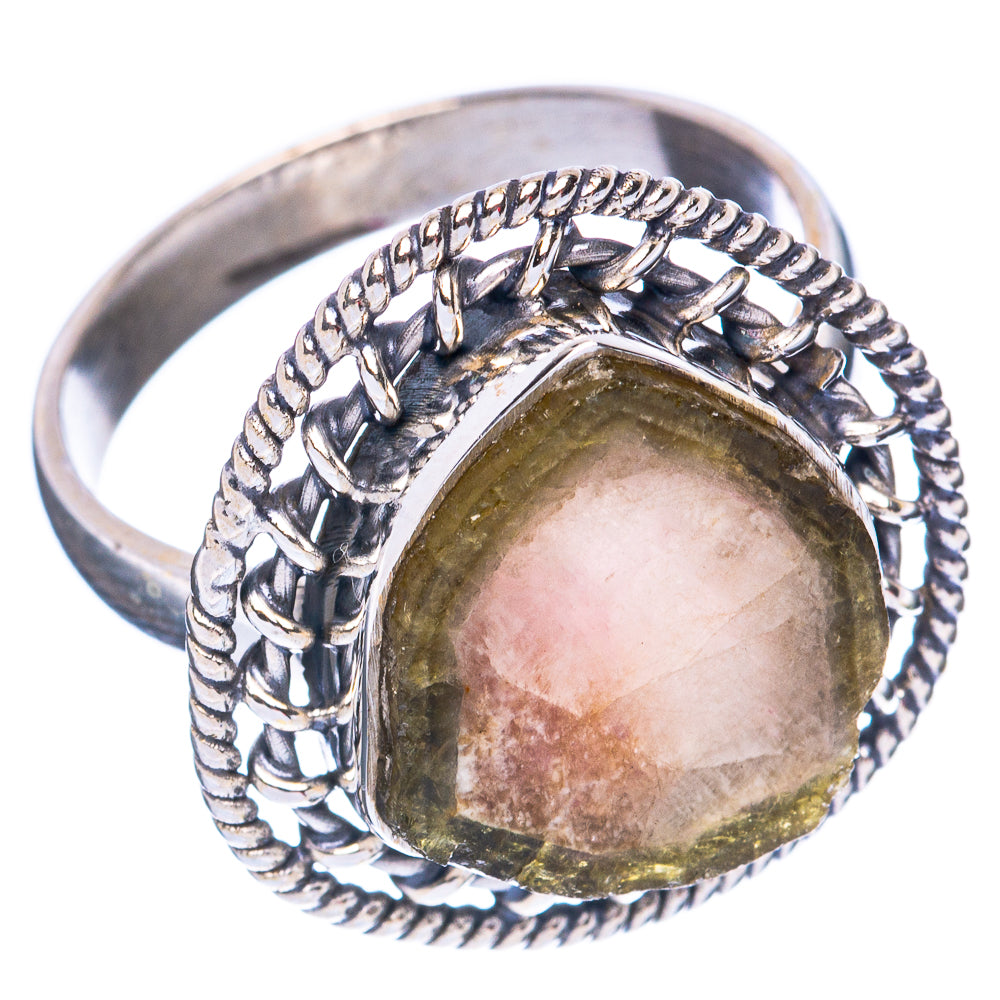 Tourmaline Ring Size 8.75 (925 Sterling Silver) R2822