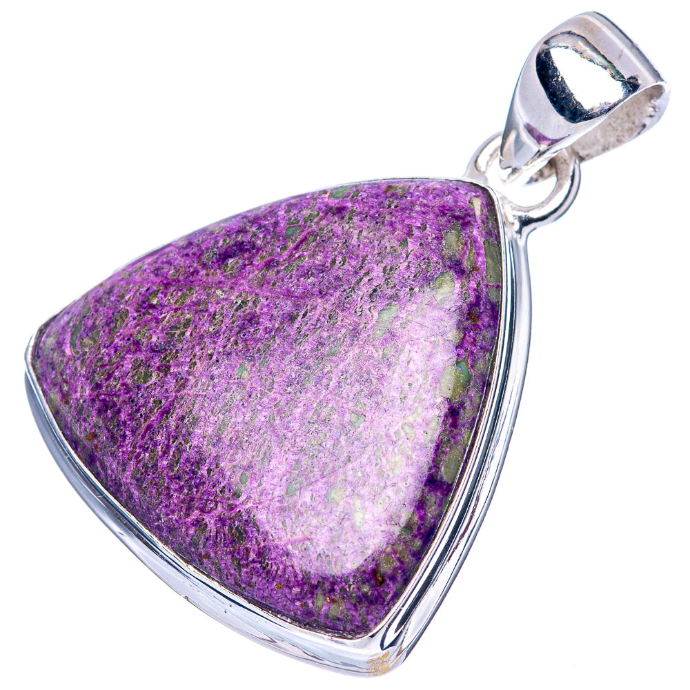 Stichtite Pendant 1 3/8" (925 Sterling Silver) P42515