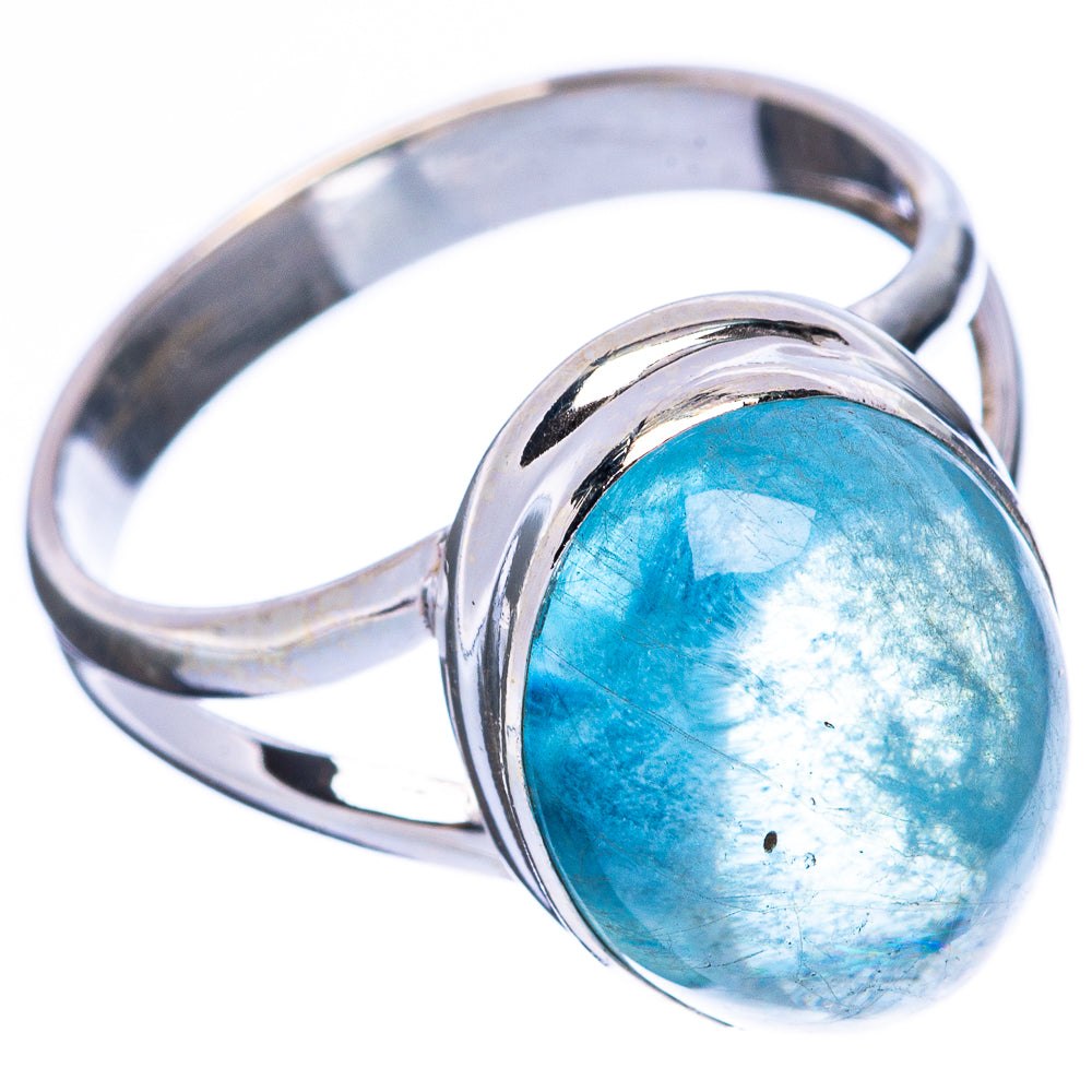 Aquamarine Ring Size 7.75 (925 Sterling Silver) R4203