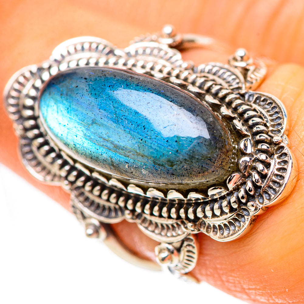 Labradorite 925 Sterling Silver Ring Size 7 (925 Sterling Silver) RING139332