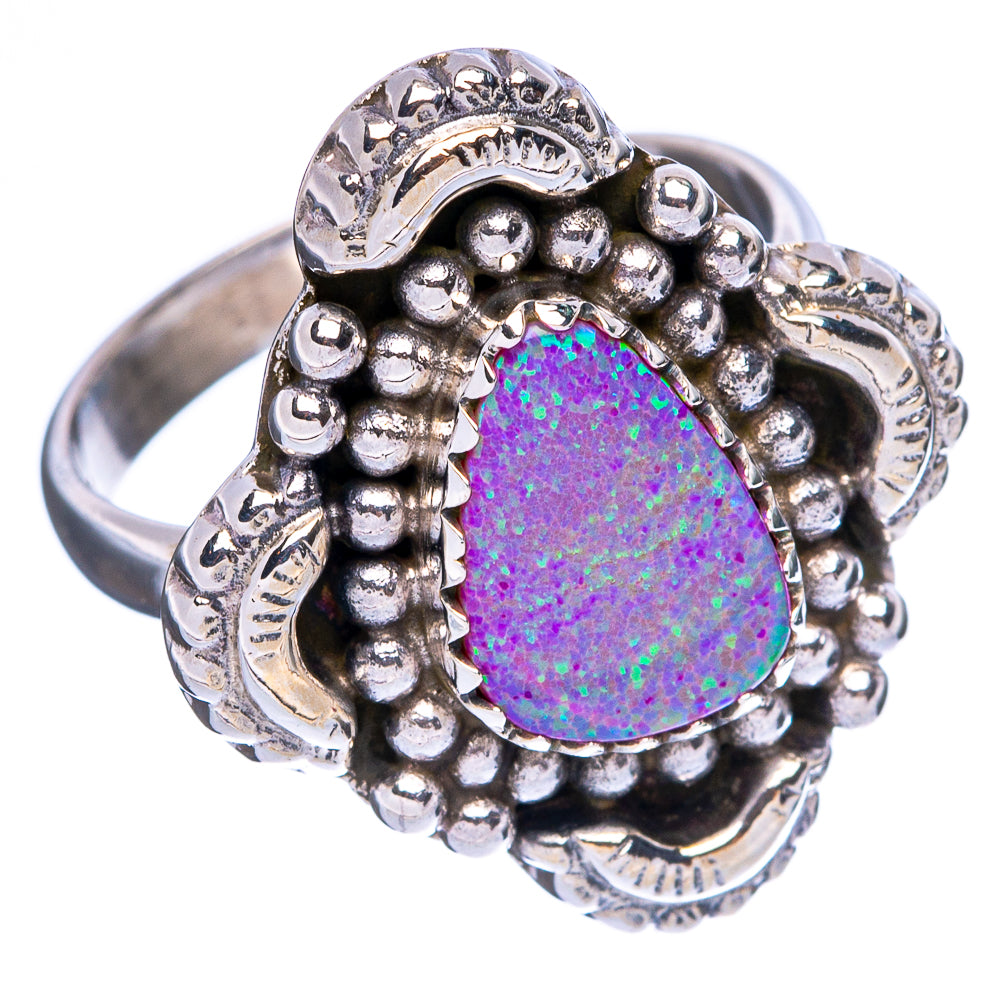 Synthetic Opal Ring Size 7.25 (925 Sterling Silver) R146336