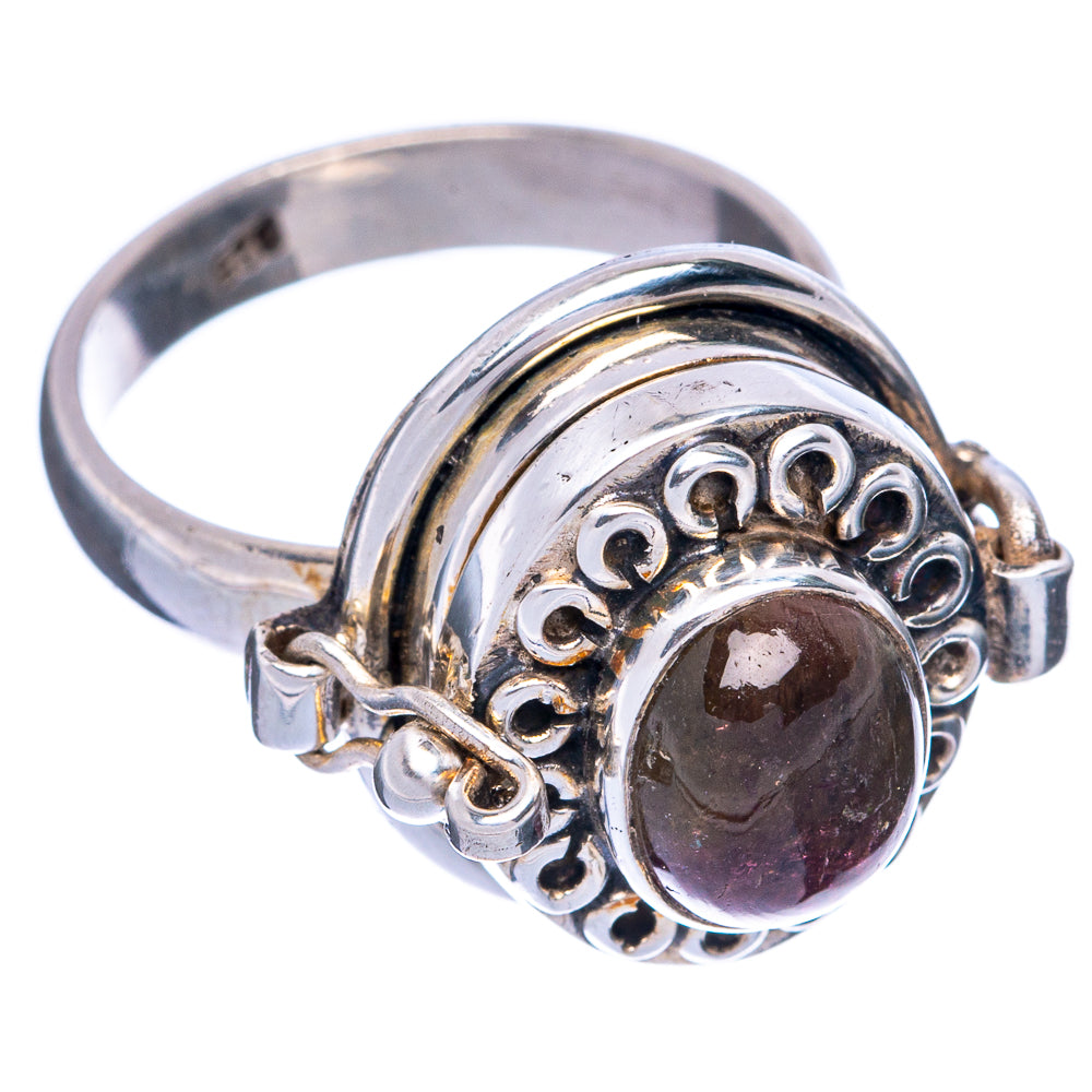 Poison Pink Tourmaline Ring Size 6.5 (925 Sterling Silver) R145338
