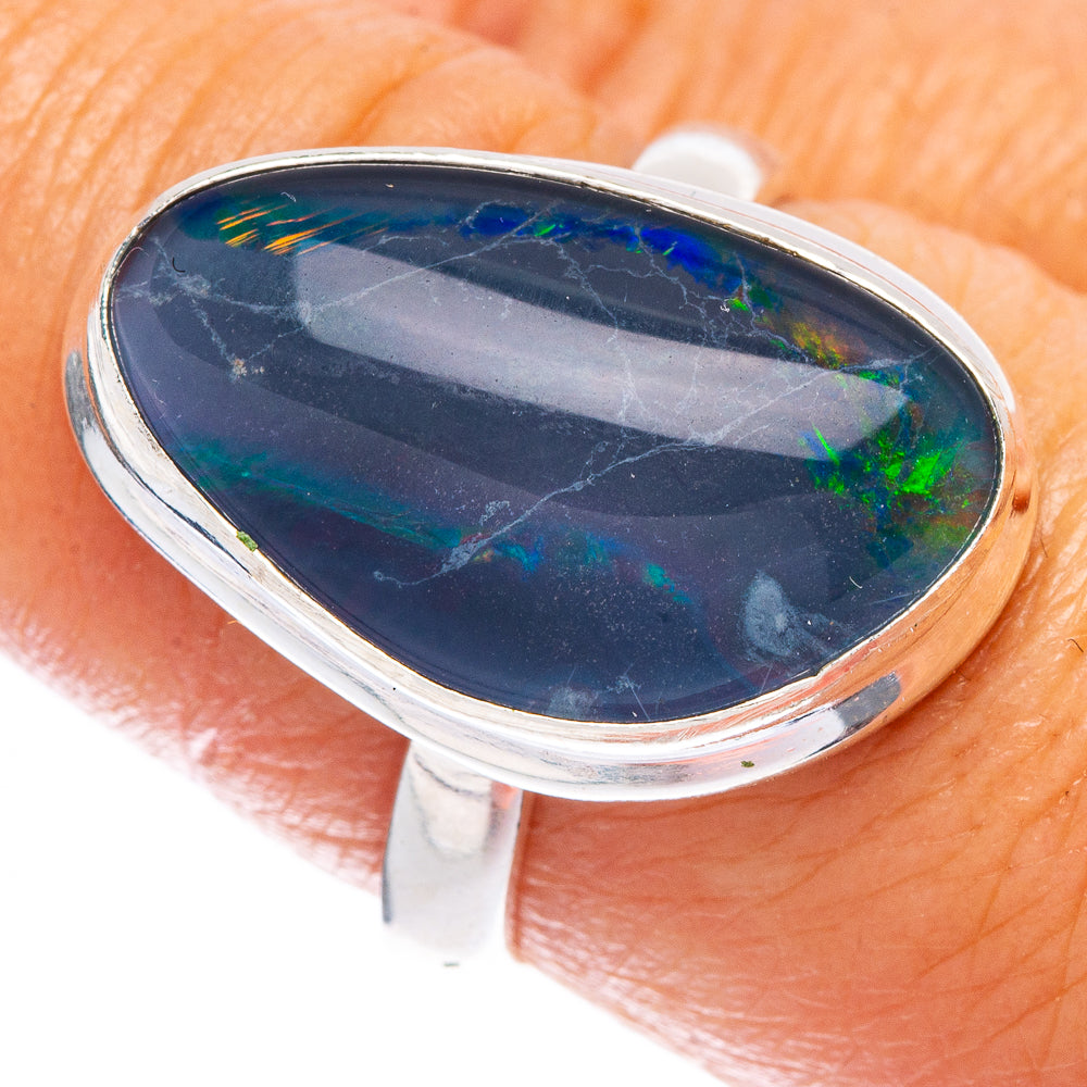 Triplet Opal Ring Size 7.5 (925 Sterling Silver) R146552