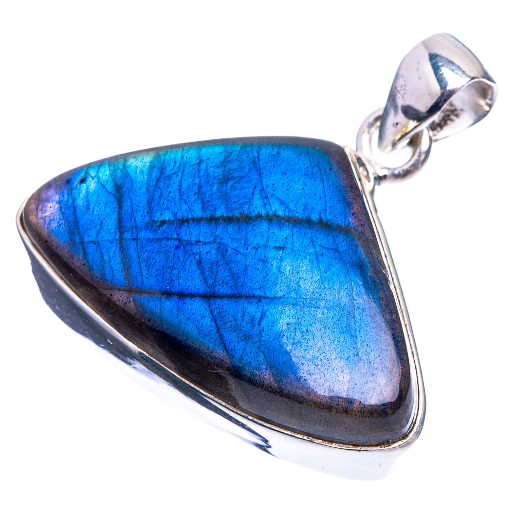 Labradorite Pendant 1 1/4" (925 Sterling Silver) P39032
