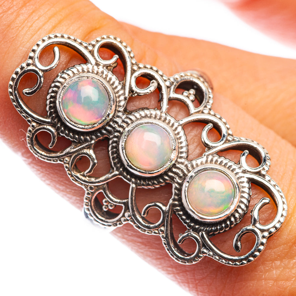 Ethiopian Opal Ring Size 8.25 (925 Sterling Silver) RING143243