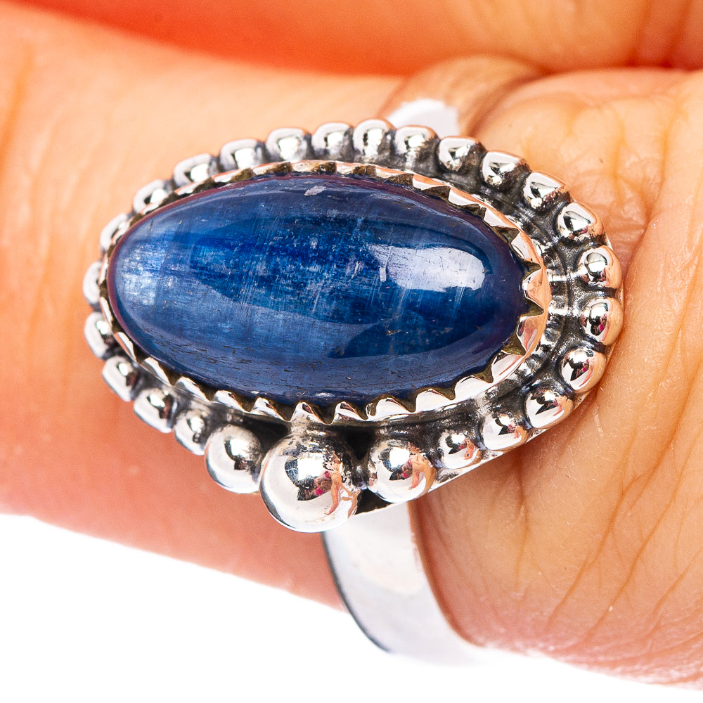 Kyanite Ring Size 6.5 (.925 Sterling Silver)