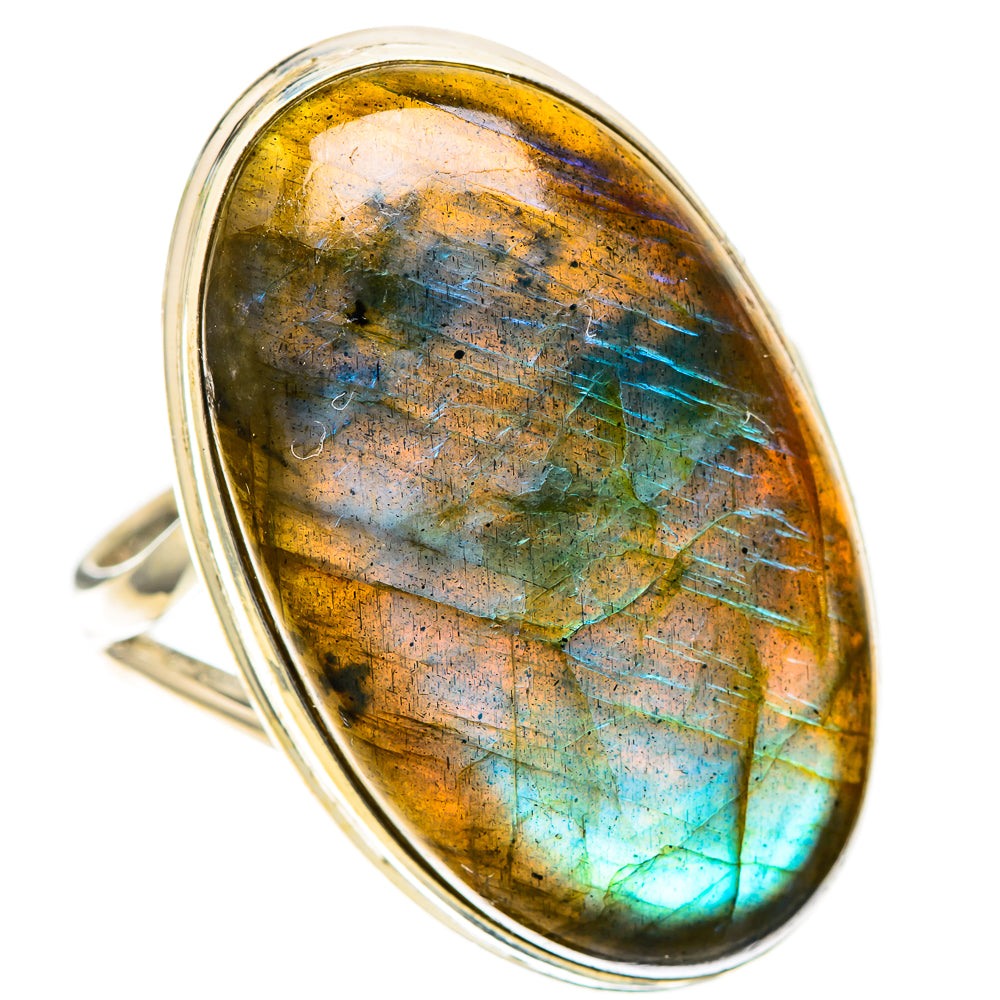 Large Labradorite Ring Size 10.75 (925 Sterling Silver) RING137955