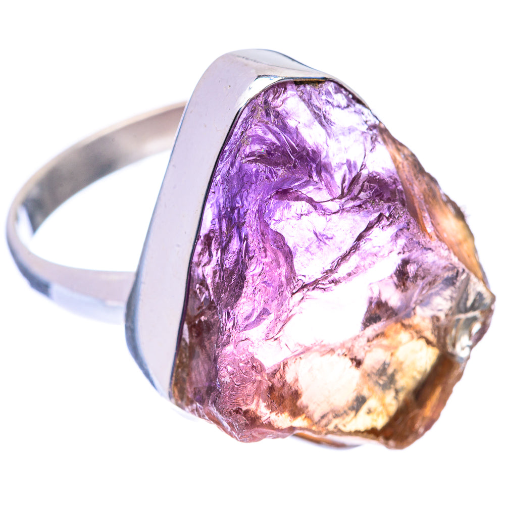 Large Raw Ametrine Ring Size 8 (925 Sterling Silver) R140985