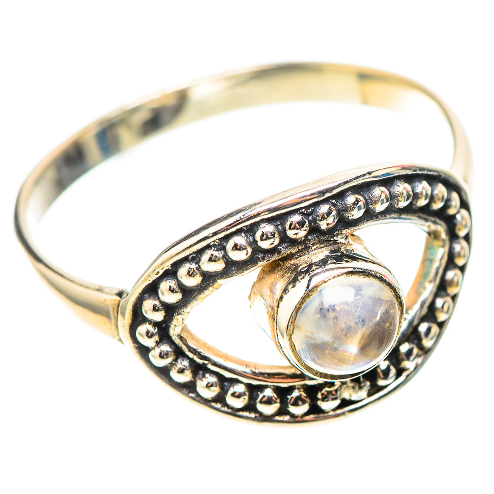 Rainbow Moonstone Ring Size 9.25 (925 Sterling Silver) RING138492