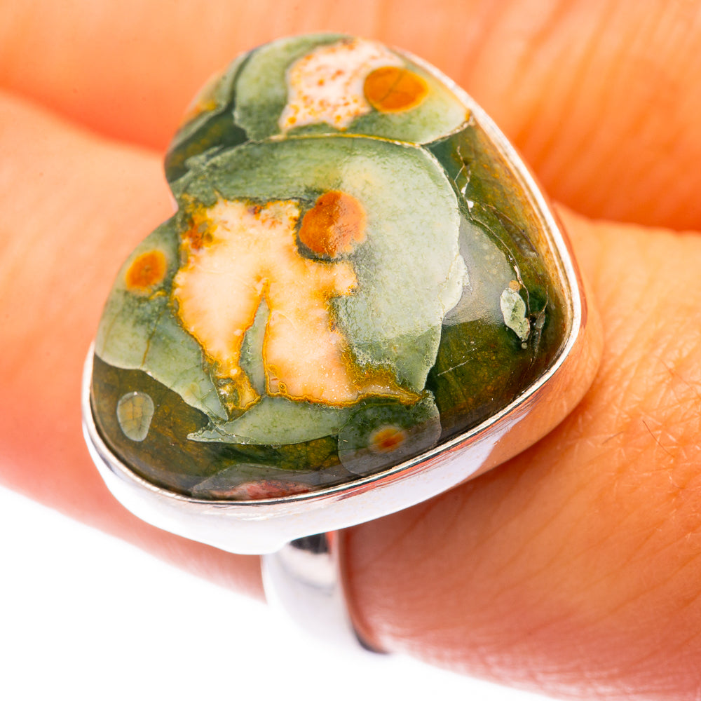 Rainforest Opal Ring Size 7.5 (925 Sterling Silver) R140911