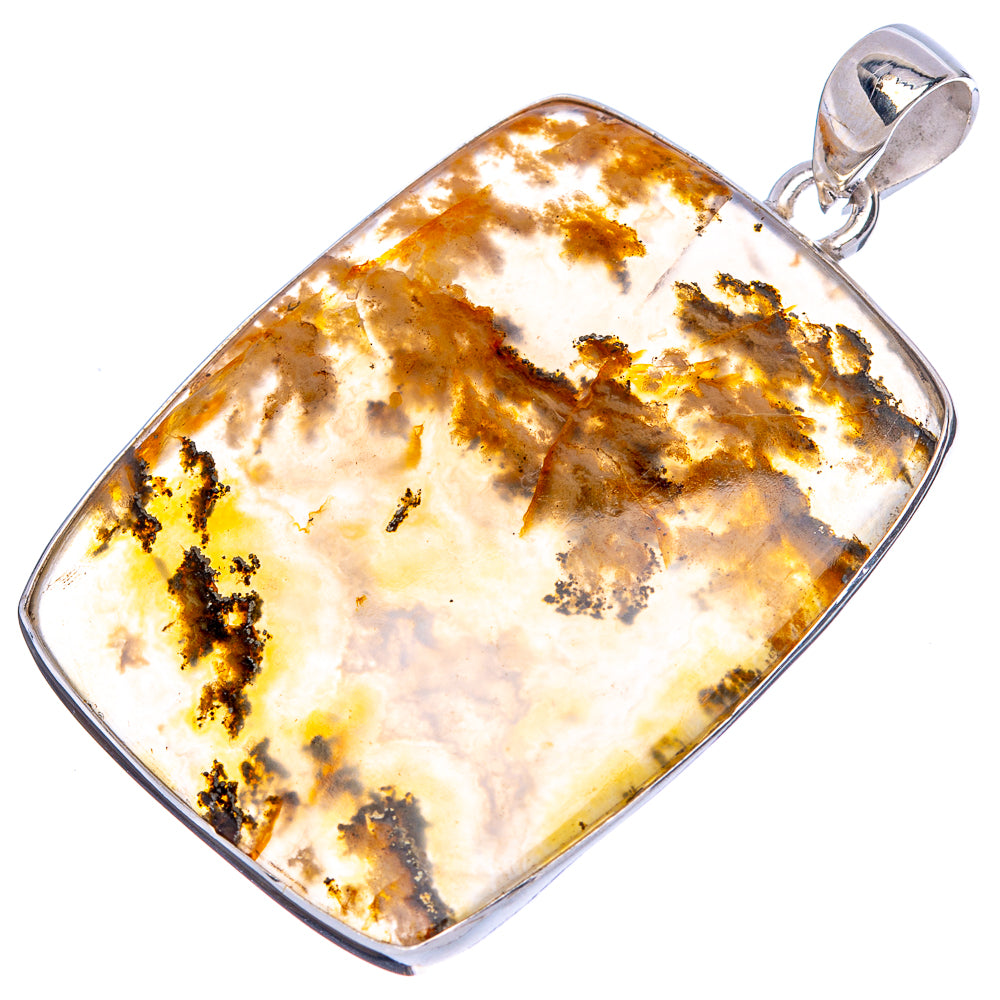 Zebra Jasper Pendant 1 7/8" (925 Sterling Silver) P43133
