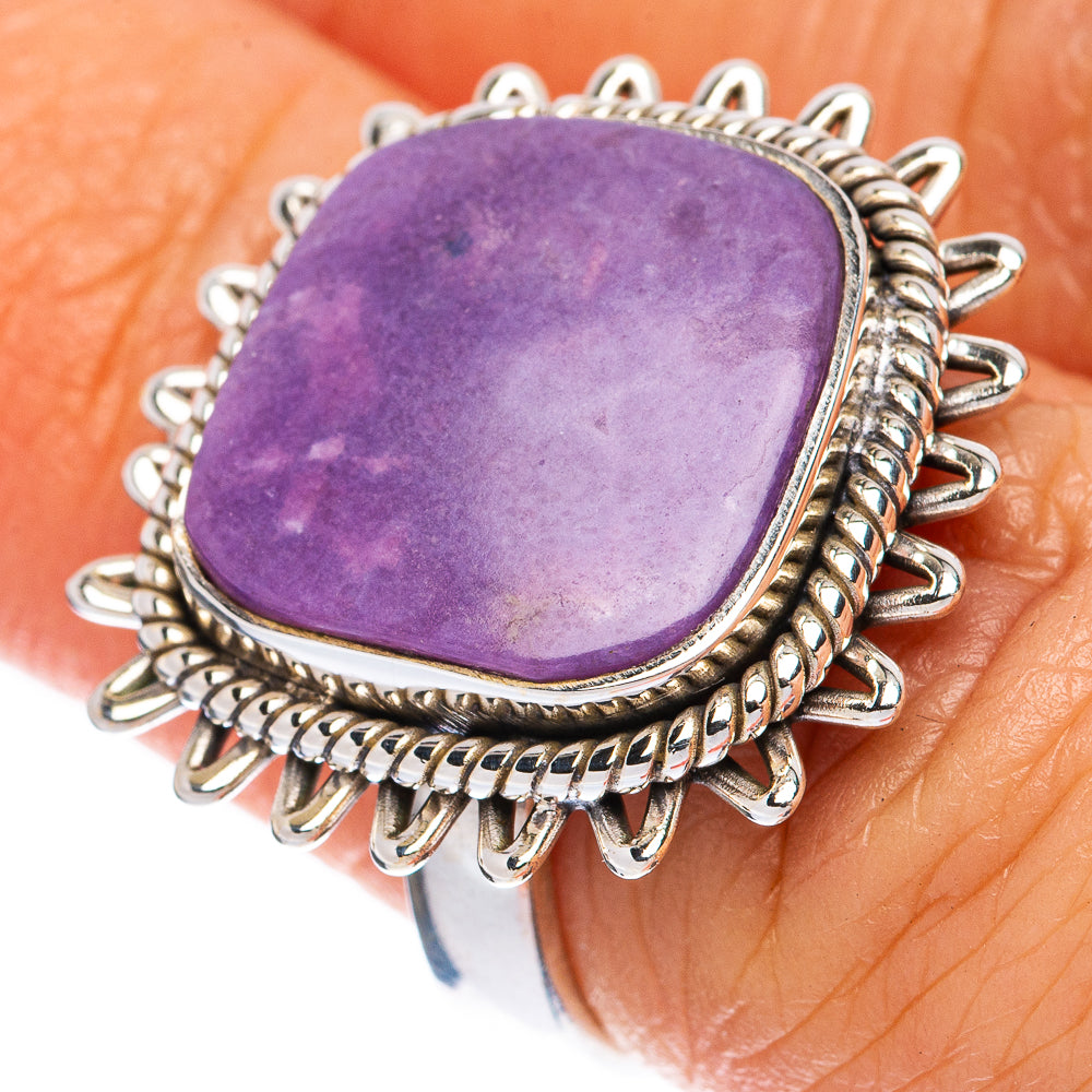 Charoite Ring Size 7 (925 Sterling Silver) R1958