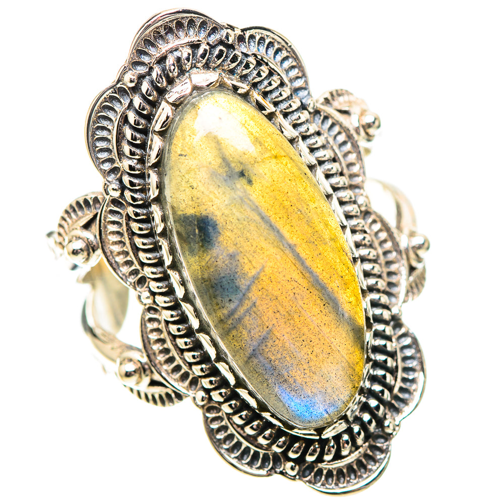 Labradorite Ring Size 6.25 (925 Sterling Silver) RING139044