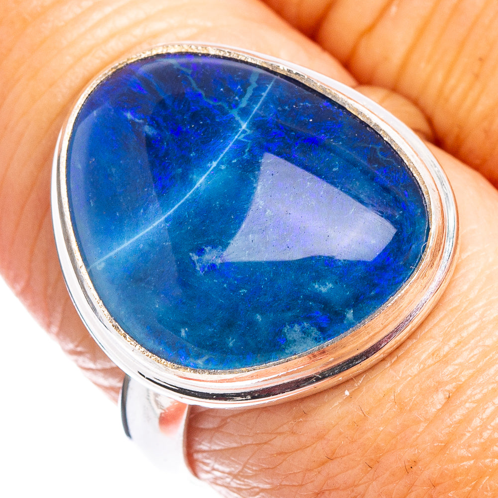 Rare Triplet Opal Ring Size 8.5 (.925 Sterling Silver)