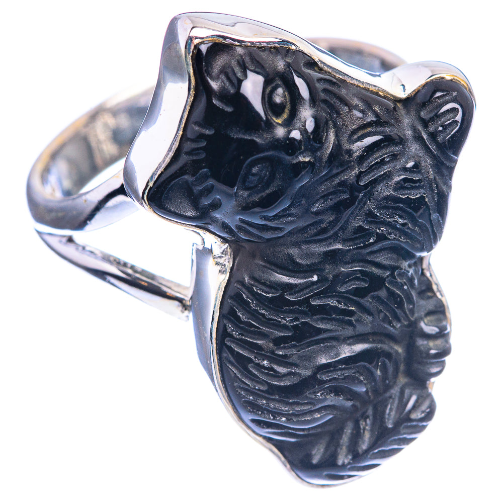 Black Onyx Ring Size 8 (925 Sterling Silver) R142295