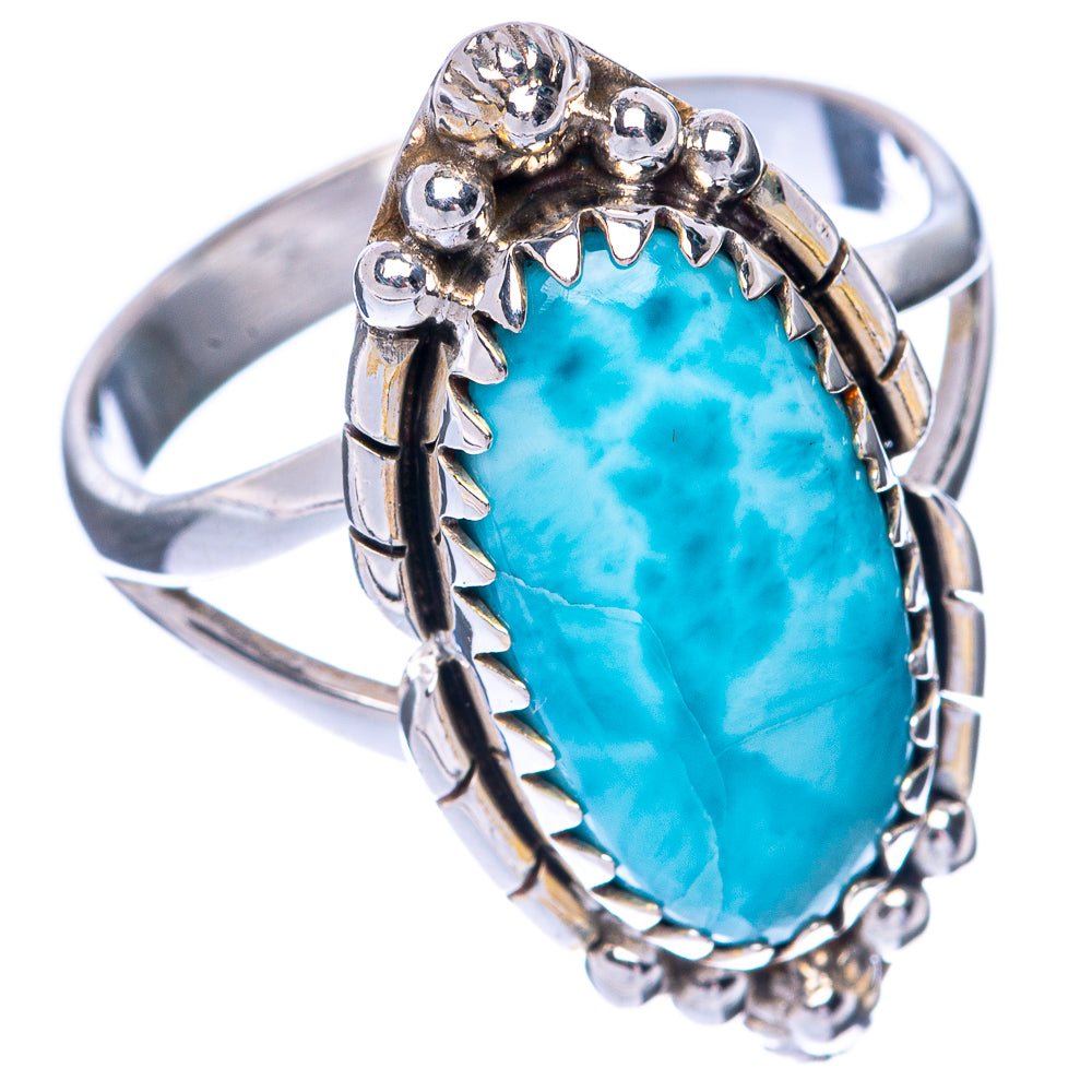 Larimar Ring Size 9 (925 Sterling Silver) R144897