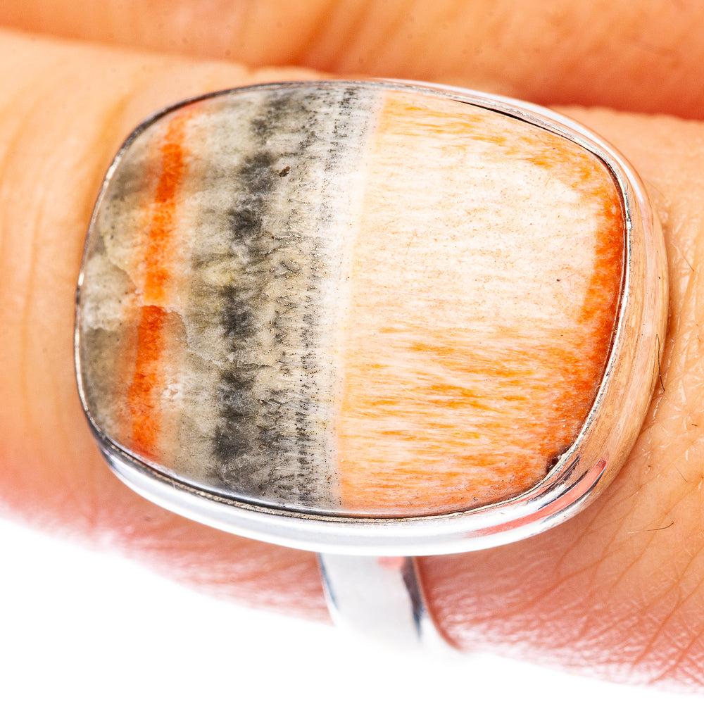 Celestobarite Ring Size 8.5 (925 Sterling Silver) R1602