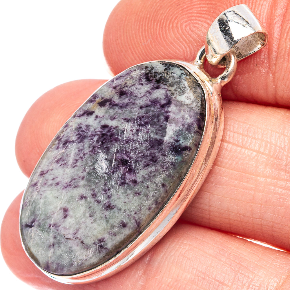 Kammererite Pendant 1 1/2" (.925 Sterling Silver)