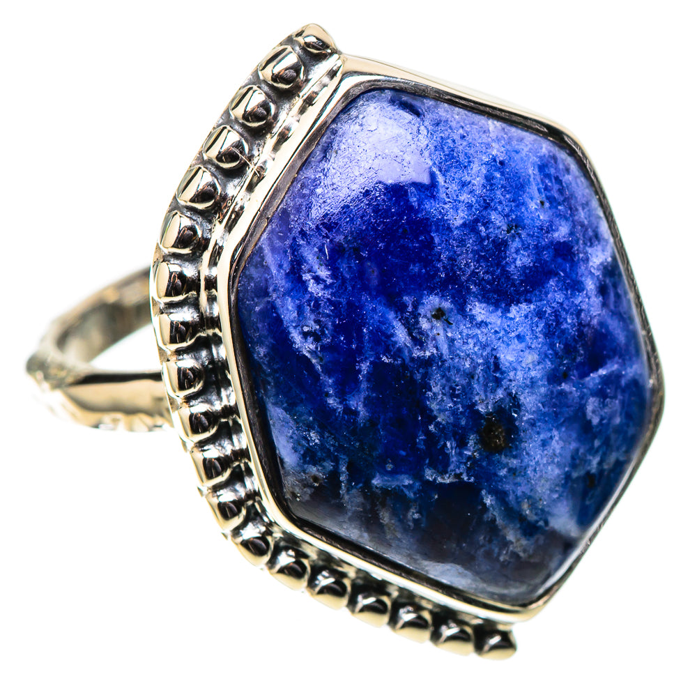 Premium Sodalite Ring Size 6 (925 Sterling Silver) RING138067