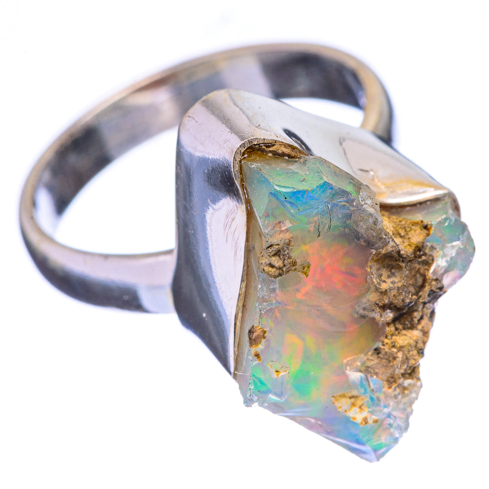 Raw Ethiopian Opal Ring Size 6 (925 Sterling Silver) R142674