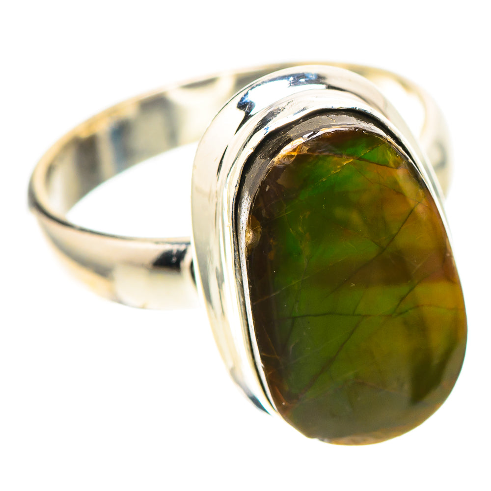 Ammolite Ring Size 6.5 (925 Sterling Silver) RING138811